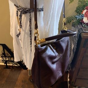 Marc by Marc Jacobs Deep Plum Supple Leather Bag